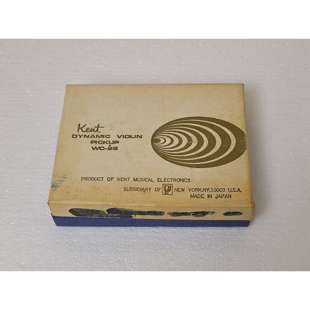Kent Dynamic Violin Pickup. WC-29 Vintage. With Manual. Never Used.